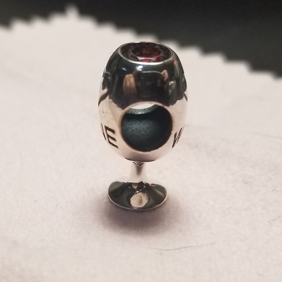 Wine Charm Sterling Sliver - Picture 5 of 7